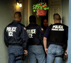When they knock on your front door, how you gonna come?