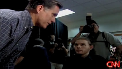 http://www.cnn.com/video/#/video/politics/2007/10/07/romney.confronted.cnn http://www.cnn.com/video/#/video/politics/2007/10/07/romney.confronted.cnn