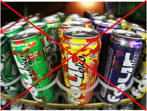 newly forbidden Four Loko
