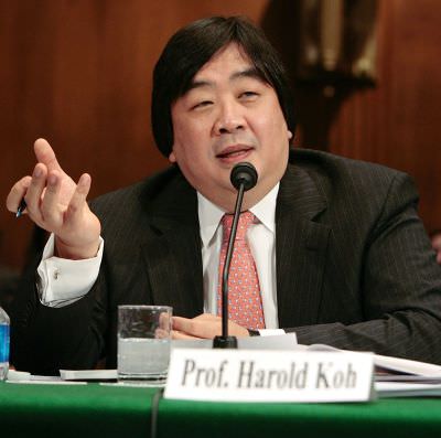 Yesterday Harold Koh, the State Department's legal adviser, explained ...