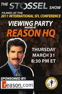 March 31st Stossel Viewing Party