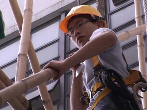 bamboo scaffolding just doesn't seem like a great idea to me. But what do I know?