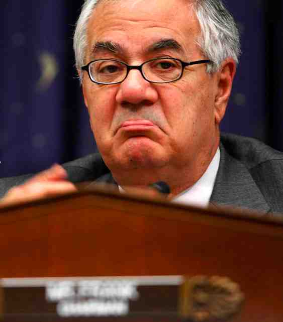 Barney Frank bemoans the fact