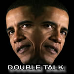 Trying to find a non-hyperbolic "Obama two-face" image on Google is not very easy