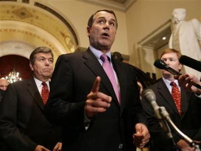 New Speaker of the House John Boehner (R-Ohio)