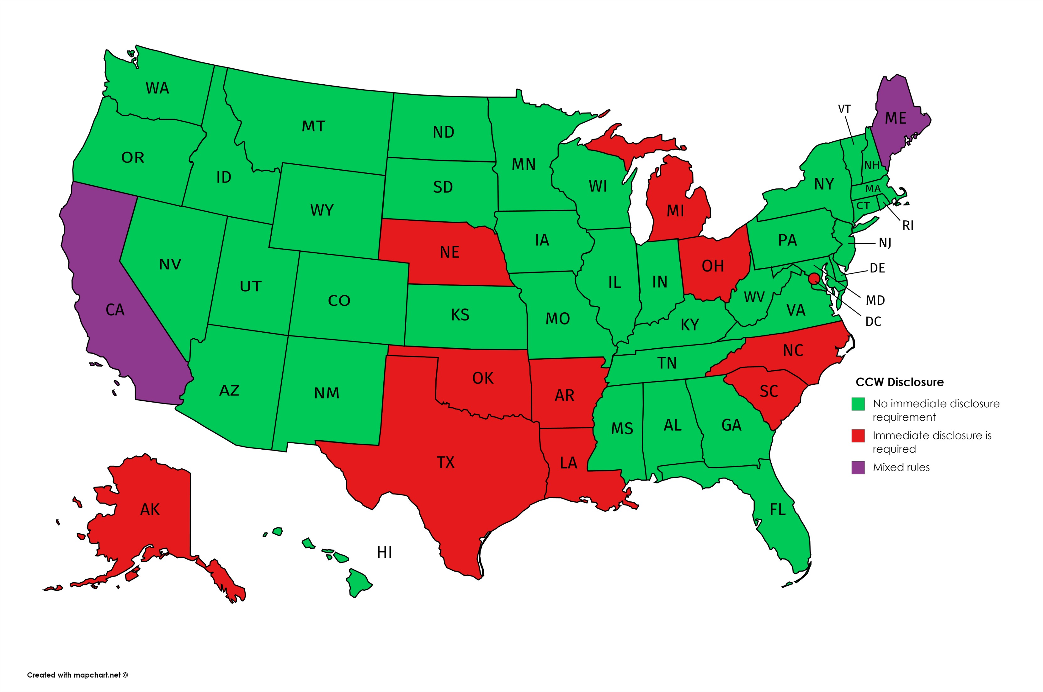 Concealed carry in the United States - Wikipedia