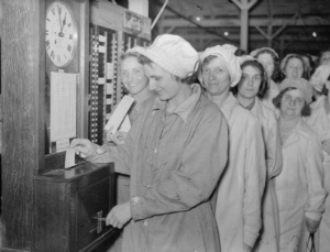 Munitions workers