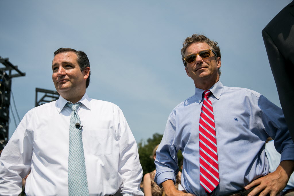 He's gonna tack so libertarian! ||| Getty Images