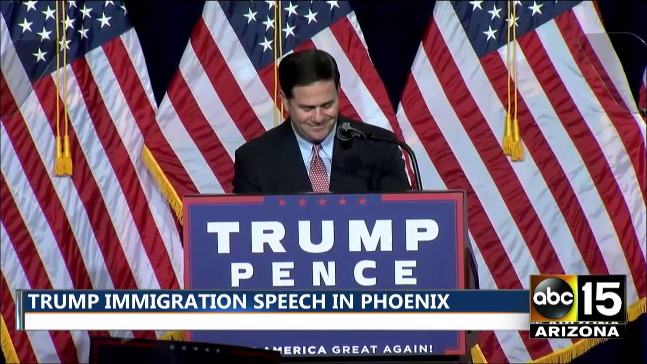 This is how much Doug Ducey hates Donald Trump and Joe Arpaio ||| ABC 15