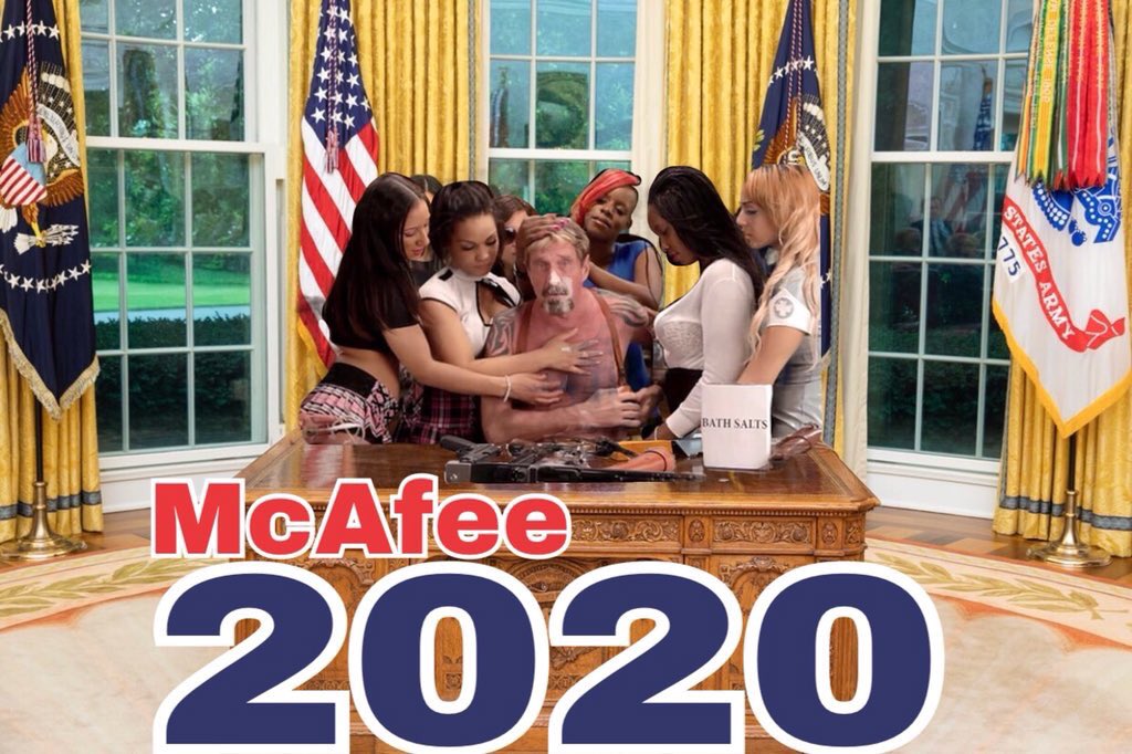 John Mcafee And Porn Star Cherie Deville Running For President In 2020 