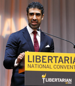 Arvin Vohra 2020 Libertarian Presidential Candidate Signed Campaign Literature