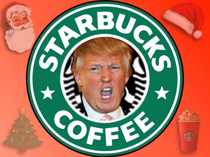 Trump Calls for Starbucks Boycott. For Xmas Sake! – Reason.com