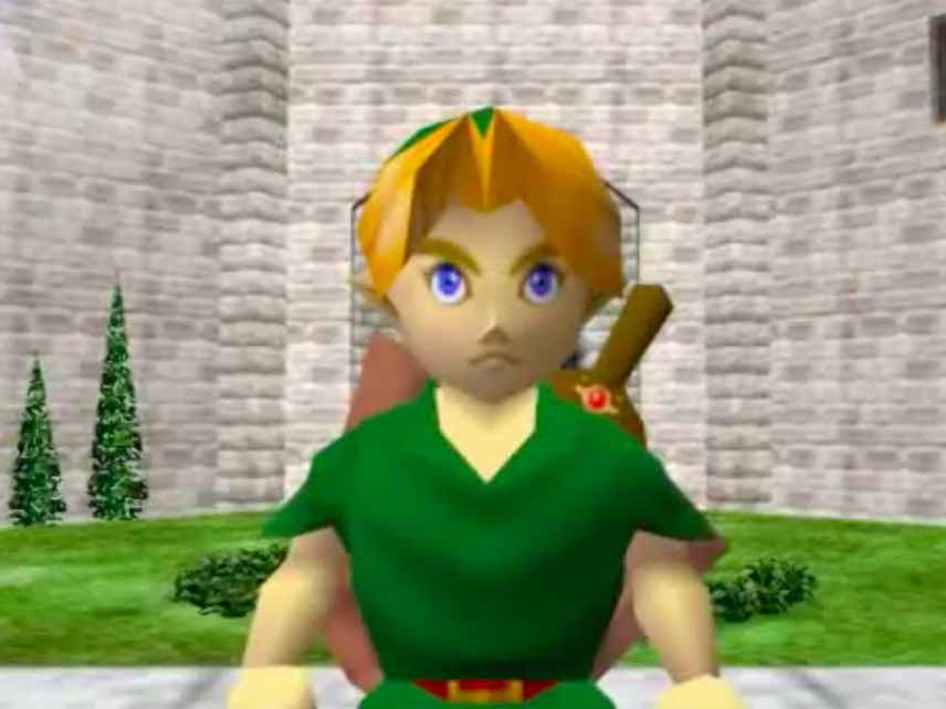 legend of zelda ocarina of time young link