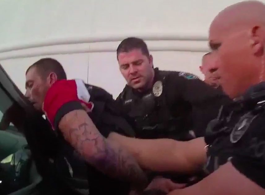 Watch Glendale Cops Taser A Man 10 Times Handcuff Him Pull His