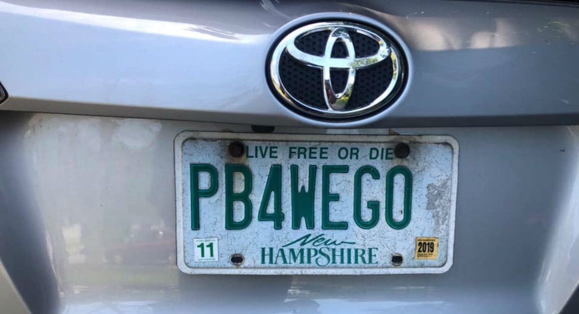 Pb4wego Vanity Plate, How Much Are Vanity Plates In Nh