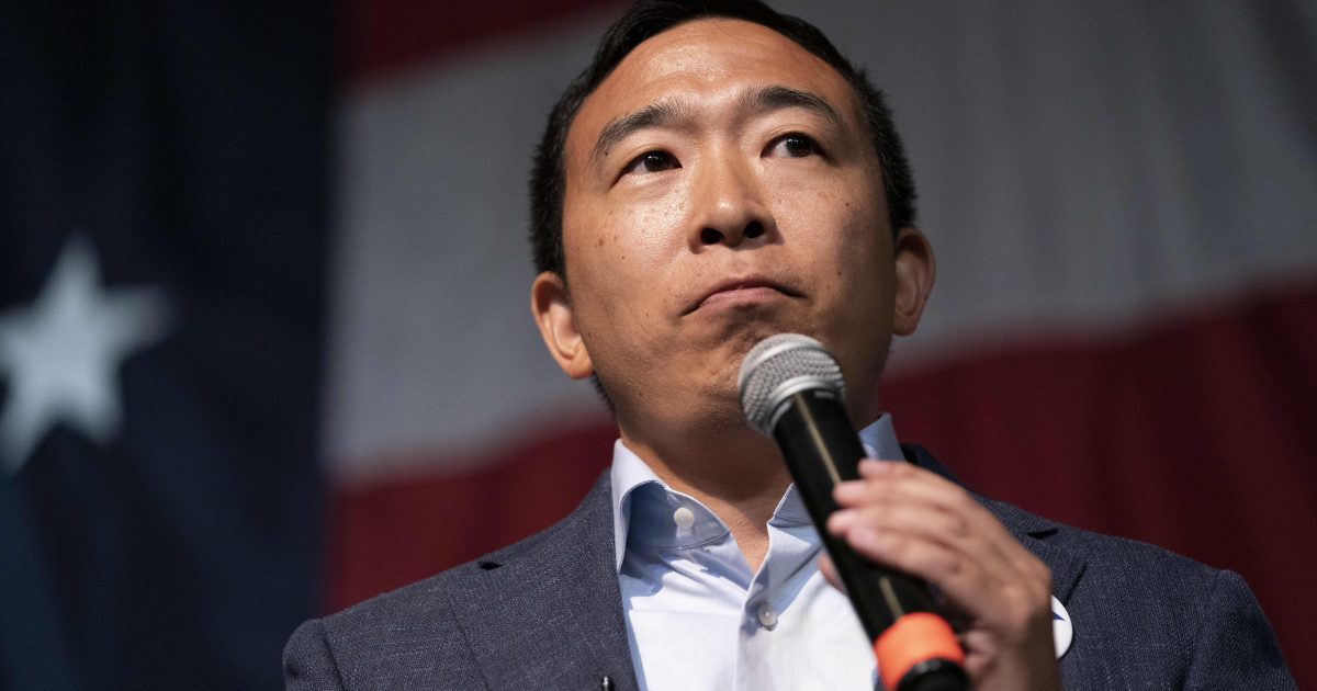 Andrew Yang Proposes Making Social Media Algorithms Subject to Federal Approval - Reason