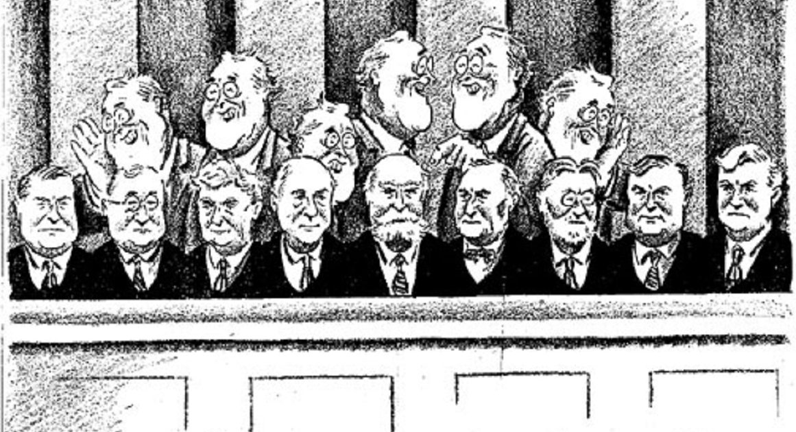 Featured image of post Court Packing Scheme Political Cartoon This would have severely crippled jefferson s administration because they were from two different political parties