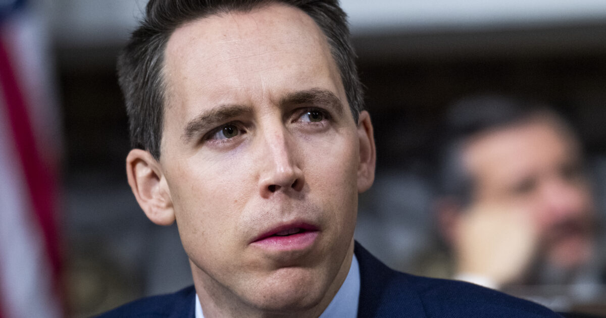 Josh Hawley's Latest Plan To Hike Tariffs Would Be a Win for China