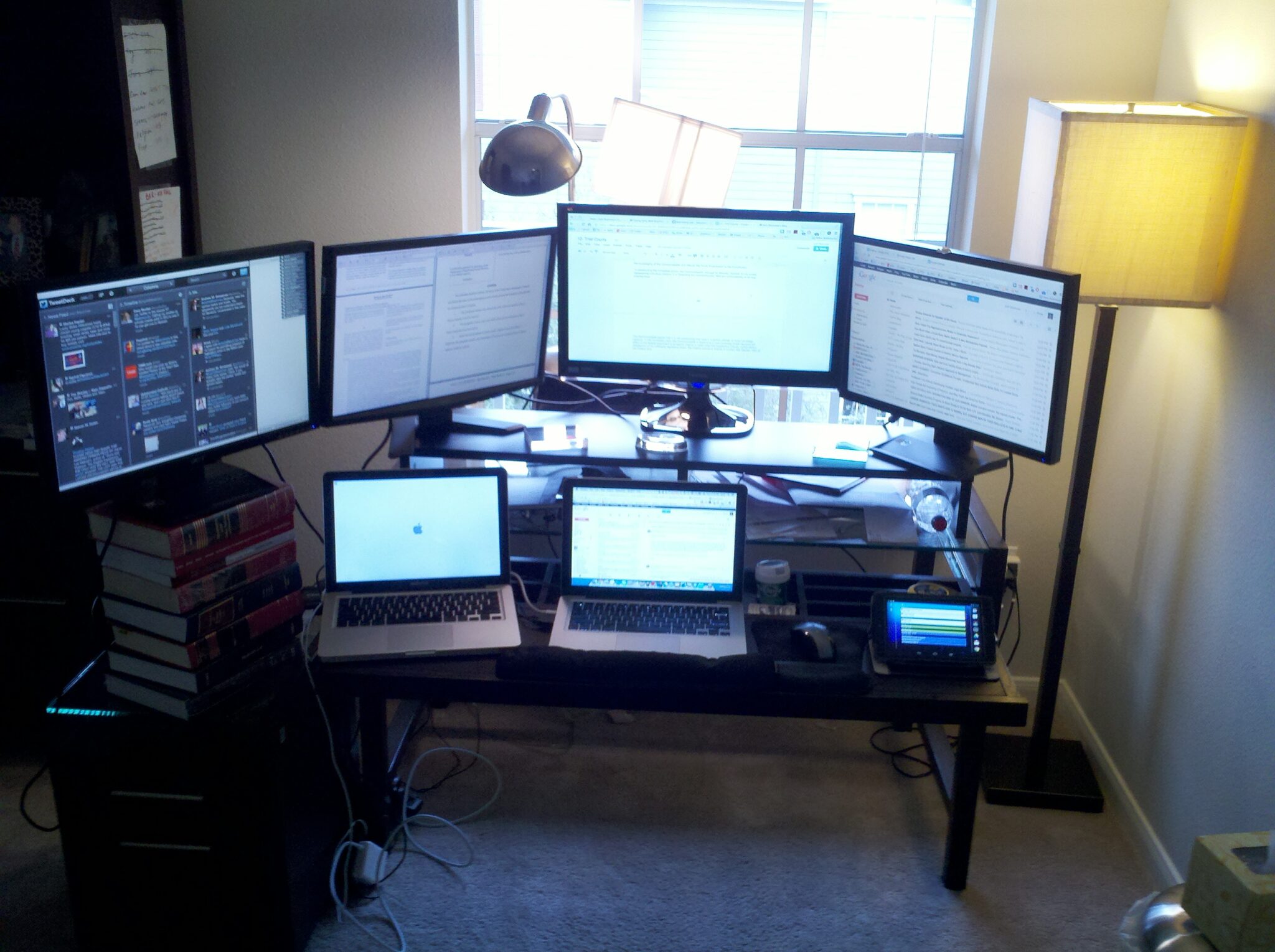 My New Eight-Display Workstation with 4K and UltraWide Monitors