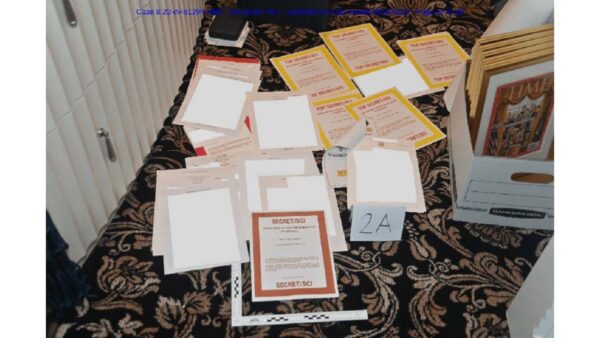 The FBI found these classified documents in former President Donald Trump's office at Mar-a-Lago.