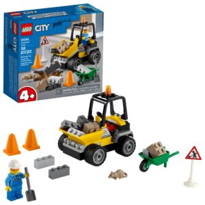 LEGO City Roadwork Truck 60284 Toy Building Kit