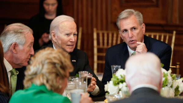 Joe Biden and Kevin McCarthy