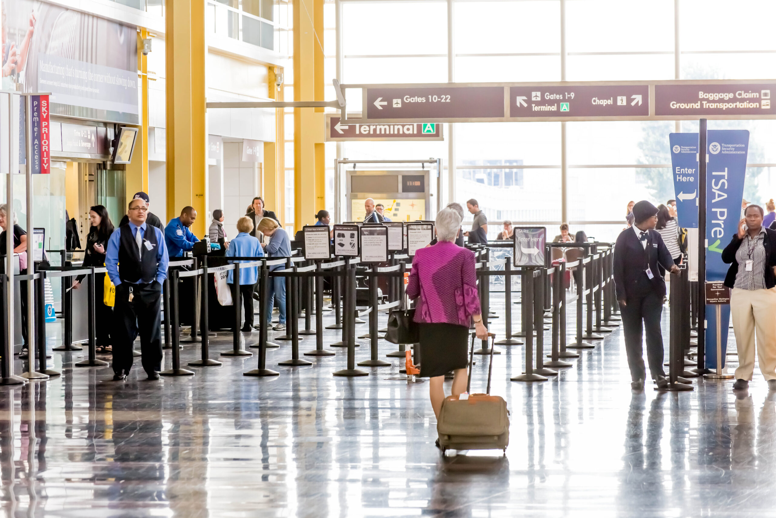 What to expect with the new security checkpoints at Reagan