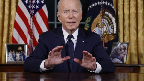President Joe Biden speech in Oval Office on Israel-Hamas war