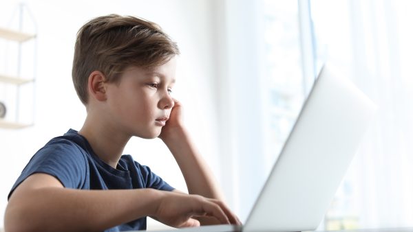 Child on laptop