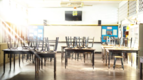 Empty classroom