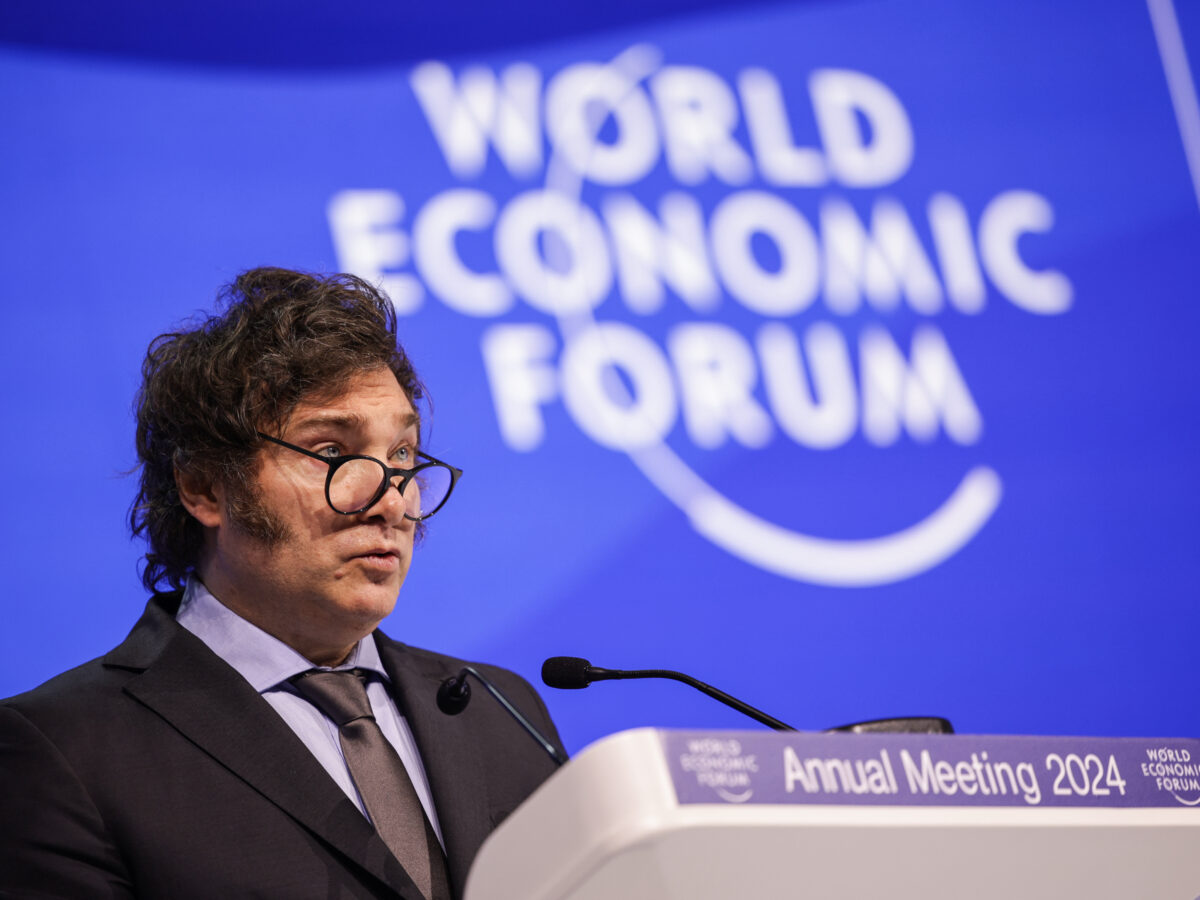 Javier Milei Tells World Leaders: 'The State Is Not the Solution'