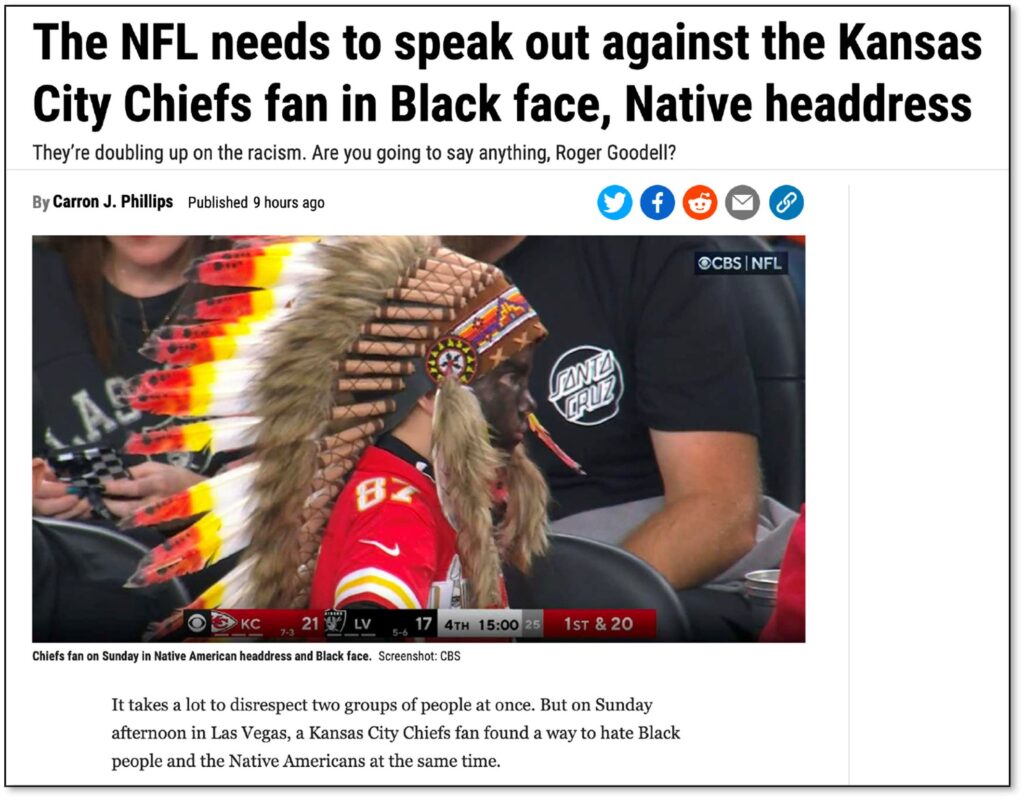 Young Kansas City Chiefs Fan Sues Deadspin Over Racism Allegations