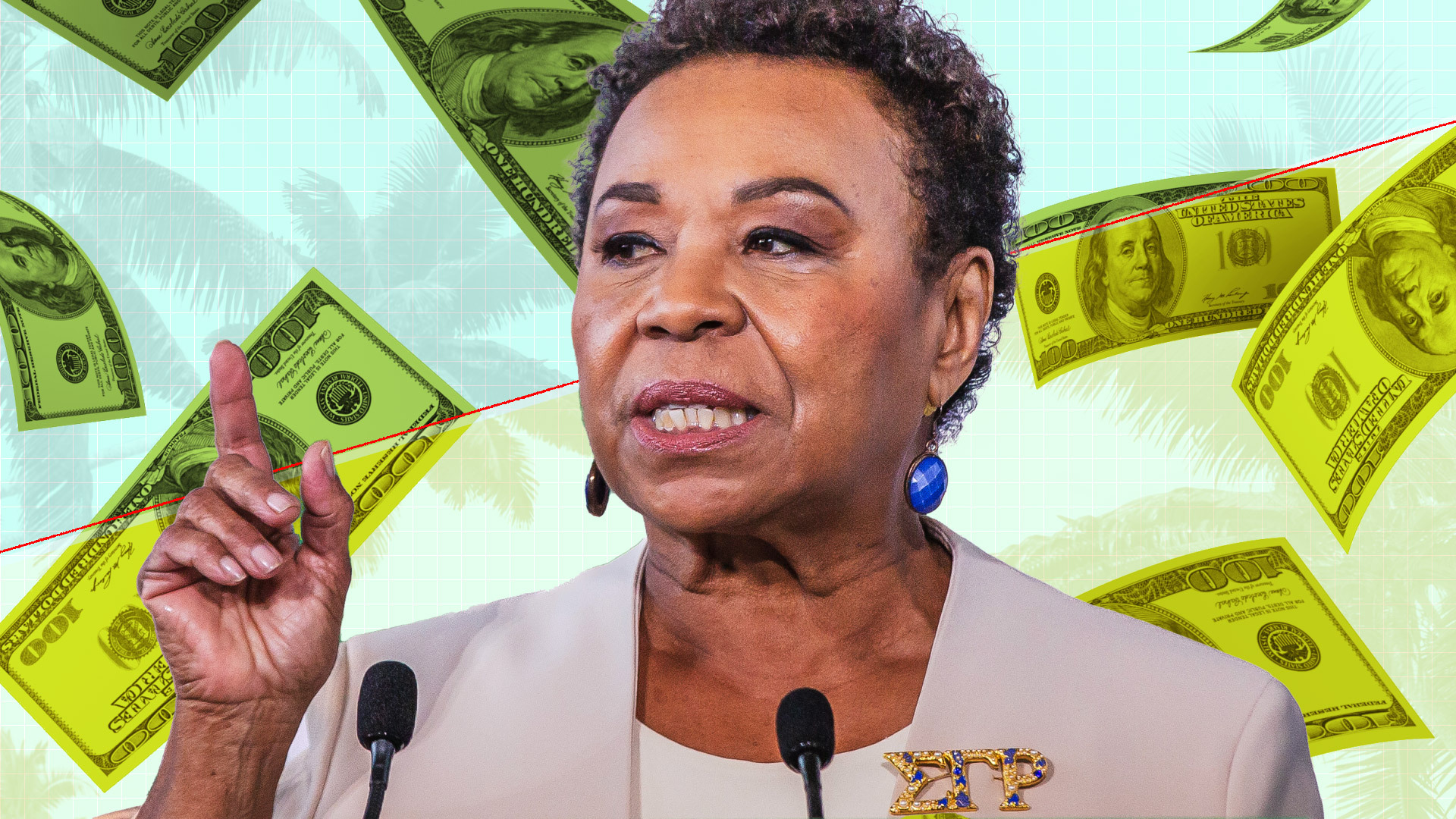 California Senate Hopeful Barbara Lee Wants $50 Per Hour Minimum Wage