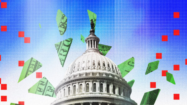 Capitol Building with money