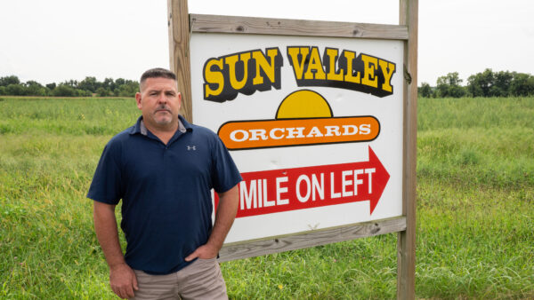 Joe Marino, owner of Sun Valley Orchards