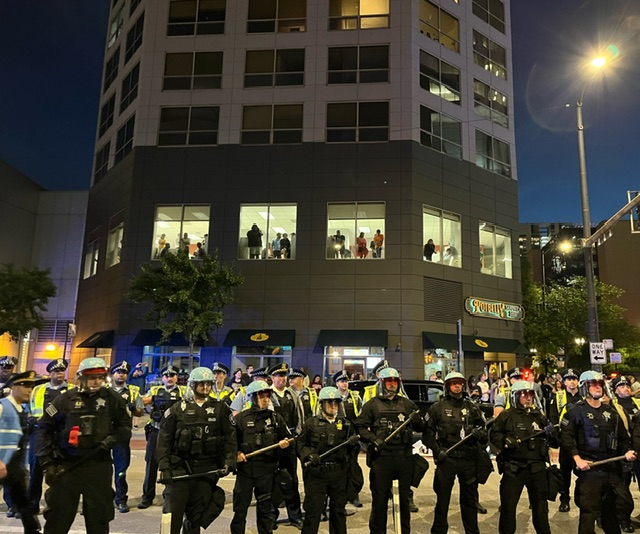 Chicago DNC Protest | Nancy Rommelman