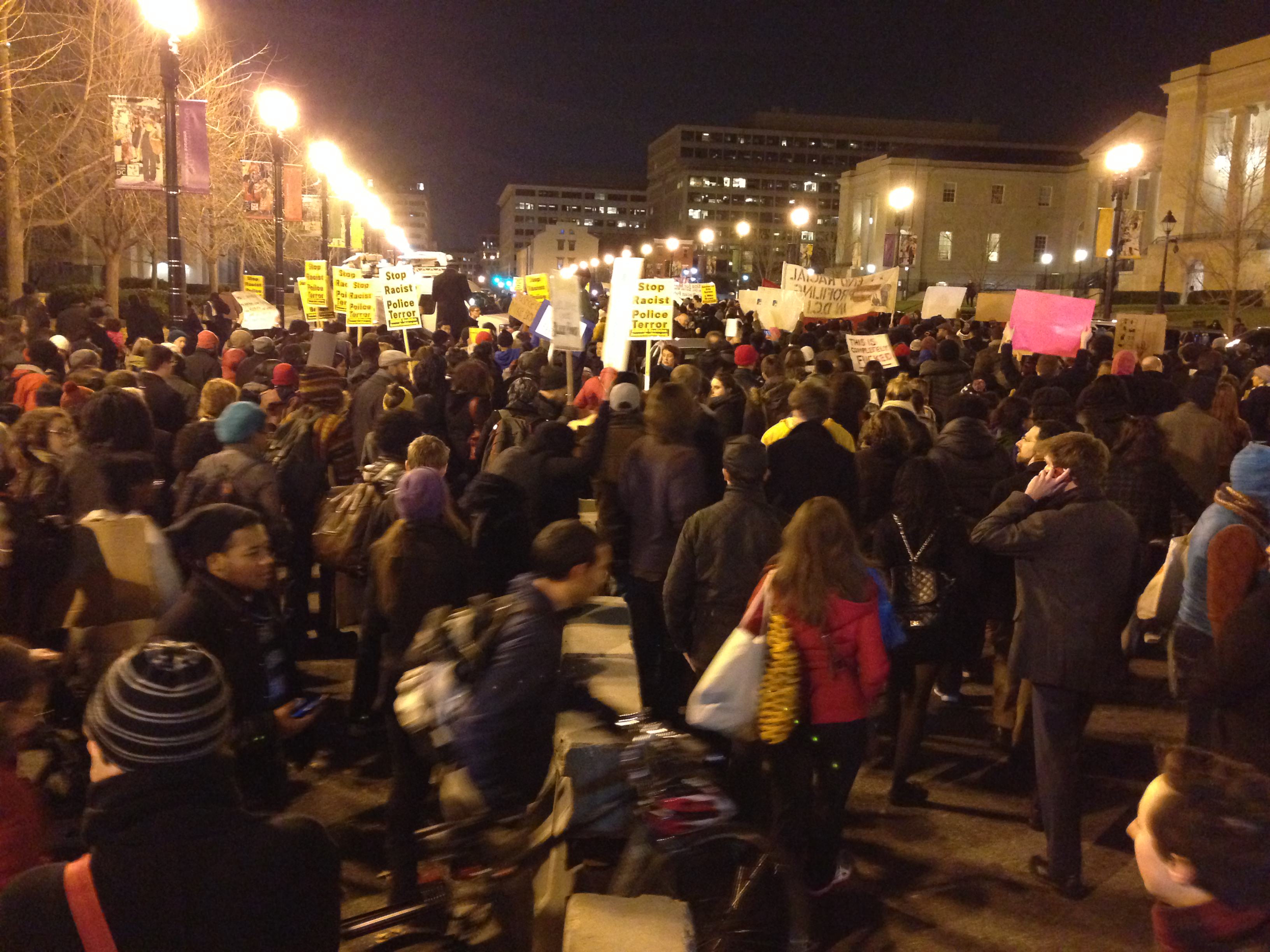 #DCFerguson marches through Washington, D.C.