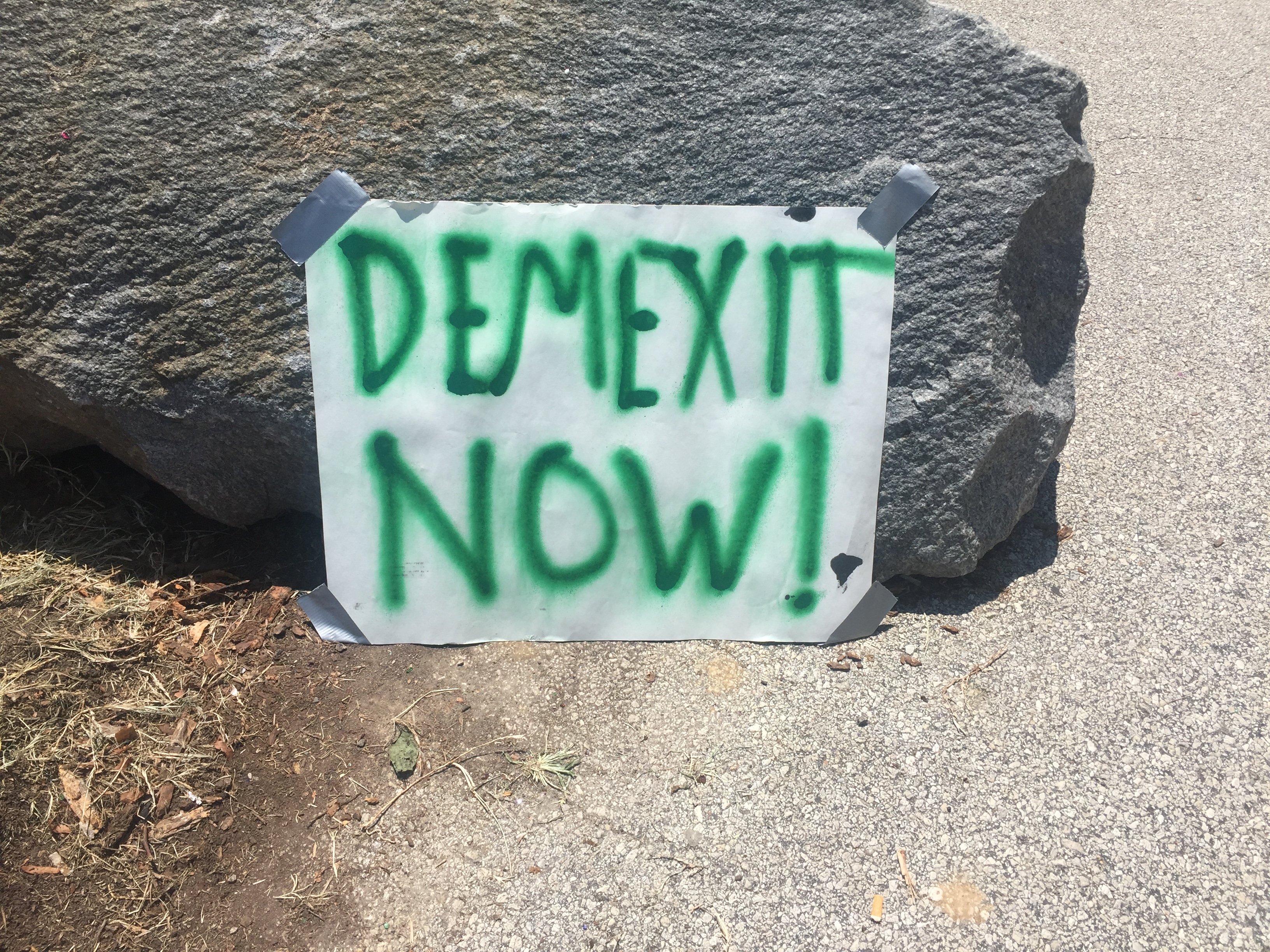 #DemExit