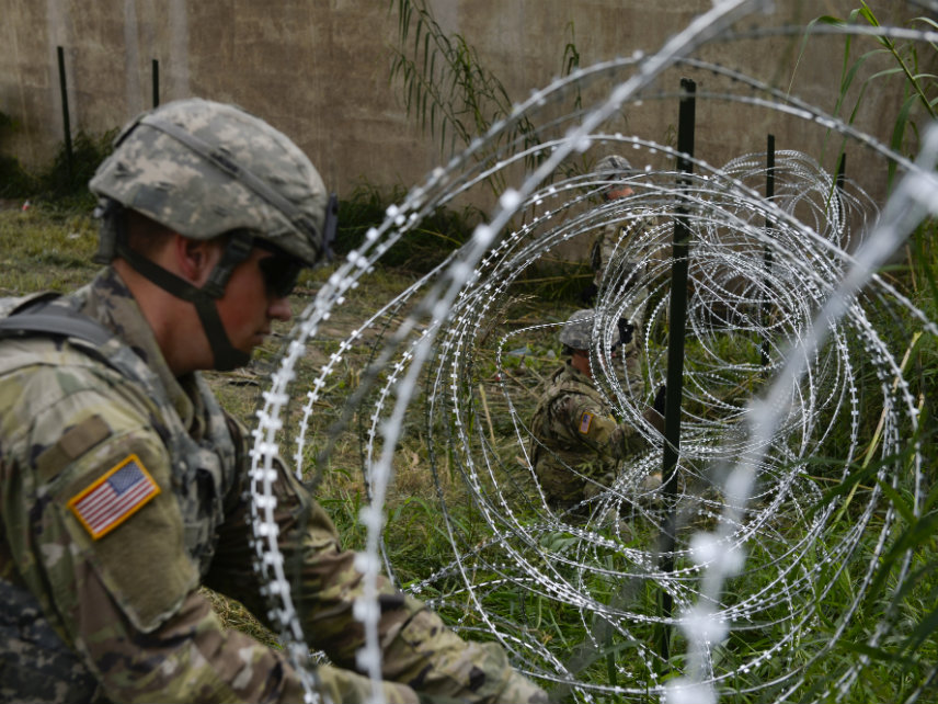 razor wire women