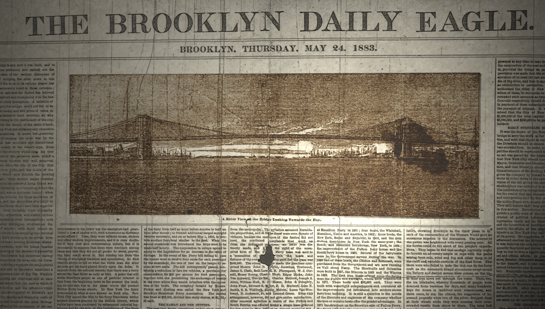 The Brooklyn Daily Eagle: Once among the most influential newspapers in the U.S. The Brooklyn Daily Eagle: Once among the most influential newspapers in the U.S.