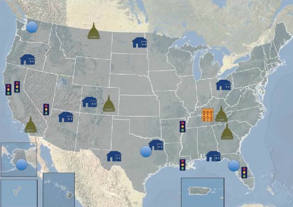 Click the map for an interactive version. Click the map for an interactive version.