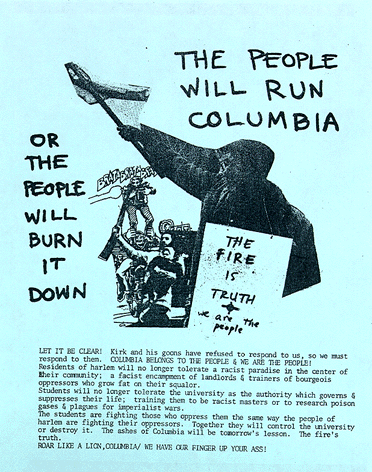 The People Will Run Columbia, a Private University!